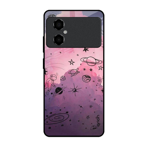 Space Doodles Glossy Case for Poco M4 5G
