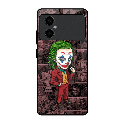 Joker Cartoon Glossy Case for Poco M4 5G