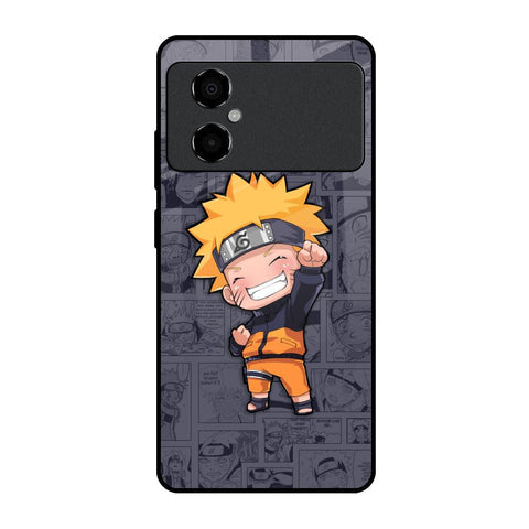 Orange Chubby Glossy Case for Poco M4 5G