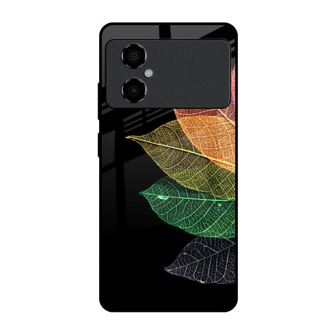 Colorful Leaves Glossy Case for Poco M4 5G