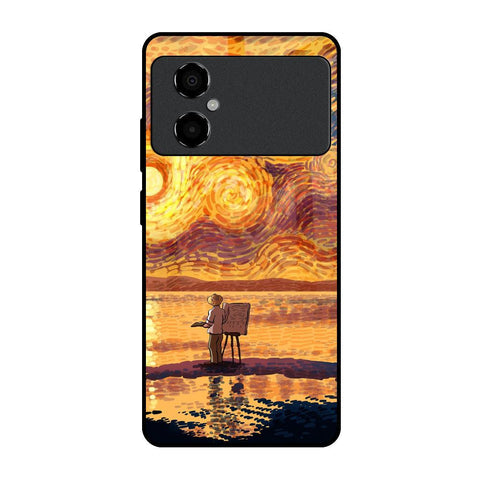 Sunset Vincent Glossy Case for Poco M4 5G