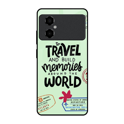 Travel Stamps Glossy Case for Poco M4 5G