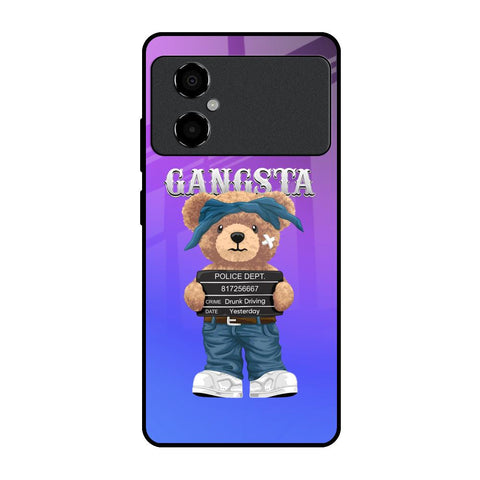 Gangsta Bear Glossy Case for Poco M4 5G
