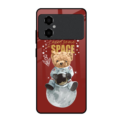 Astronaut Bear Glossy Case for Poco M4 5G