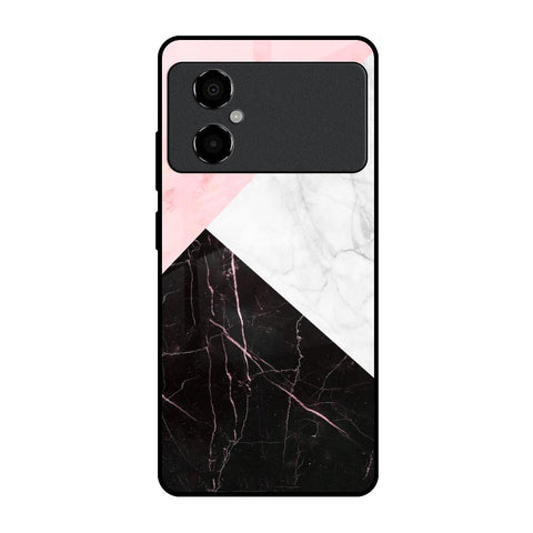 Marble Collage Art Glossy Case For Poco M4 5G