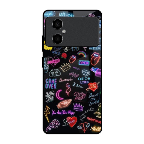 Accept The Mystery Glossy Case for Poco M4 5G