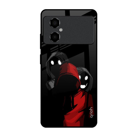 Shadow Character Glossy Case for Poco M4 5G
