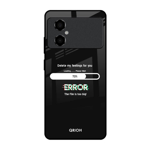 Error Glossy Case for Poco M4 5G