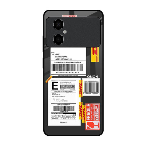 Cool Barcode Label Glossy Case For Poco M4 5G
