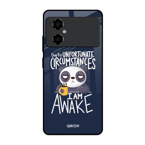 Struggling Panda Glossy Case for Poco M4 5G