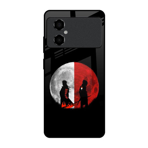 Anime Red Moon Glossy Case for Poco M4 5G