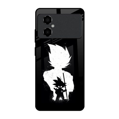 Monochrome Goku Glossy Case for Poco M4 5G
