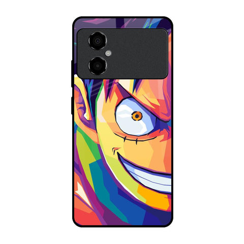 Monkey Wpap Pop Art Glossy Case for Poco M4 5G