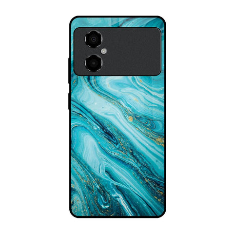 Ocean Marble Glossy Case for Poco M4 5G