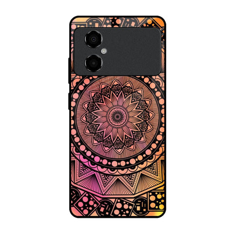 Floral Mandala Glossy Case for Poco M4 5G