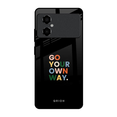 Go Your Own Way Glossy Case for Poco M4 5G