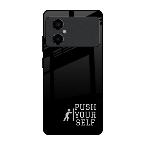 Push Your Self Glossy Case for Poco M4 5G