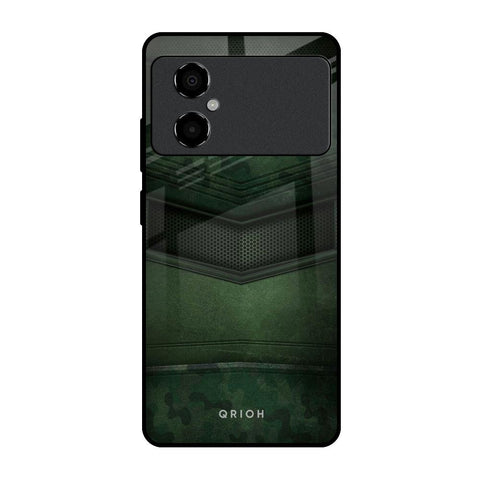 Green Leather Glossy Case for Poco M4 5G