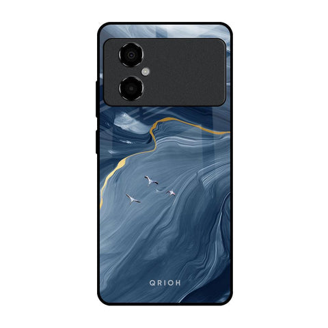 Deep Ocean Marble Glossy Case for Poco M4 5G