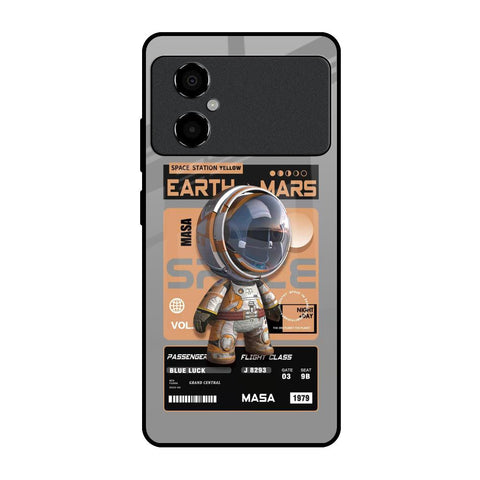 Space Ticket Glossy Case for Poco M4 5G