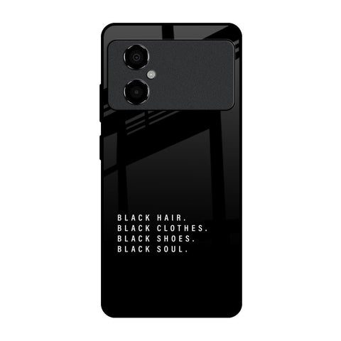 Black Soul Glossy Case for Poco M4 5G