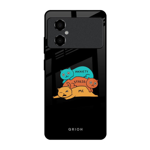 Anxiety Stress Glossy Case for Poco M4 5G