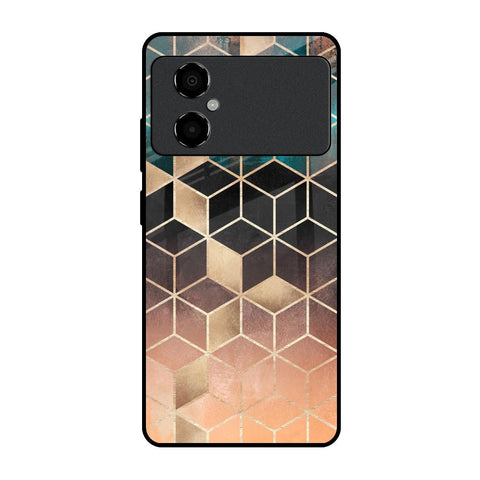 Bronze Texture Glossy Case for Poco M4 5G
