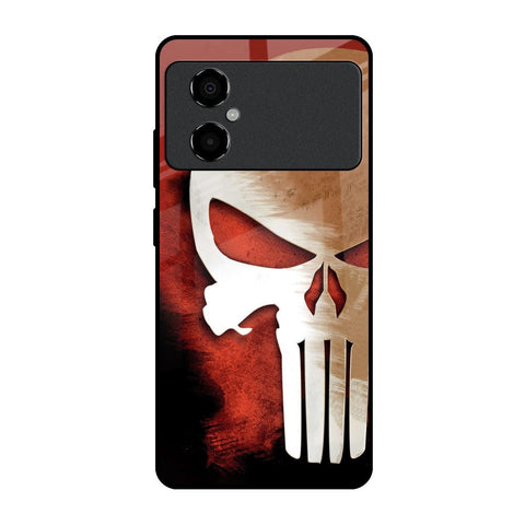 Red Skull Glossy Case for Poco M4 5G