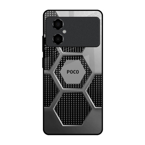 Hexagon Style Glossy Case For Poco M4 5G