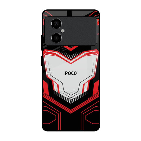 Quantum Suit Glossy Case For Poco M4 5G