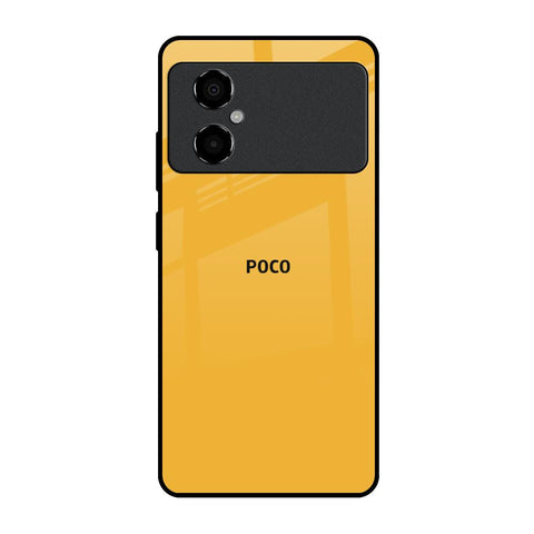 Fluorescent Yellow Glossy case for Poco M4 5G