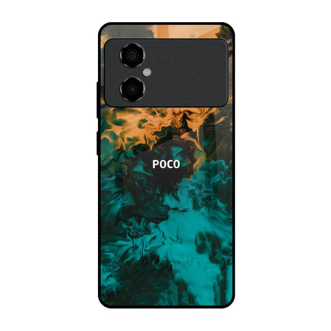Watercolor Wave Glossy Case for Poco M4 5G