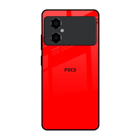 Blood Red Glossy Case for Poco M4 5G