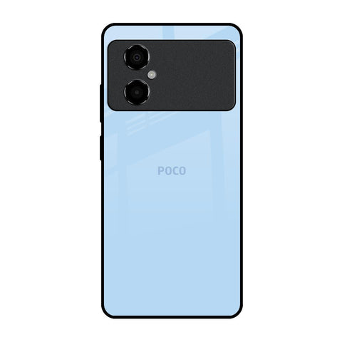 Pastel Sky Blue Glossy Case for Poco M4 5G
