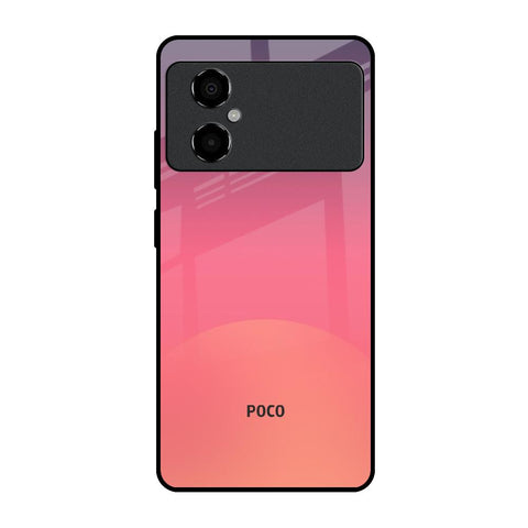 Sunset Orange Glossy Case for Poco M4 5G