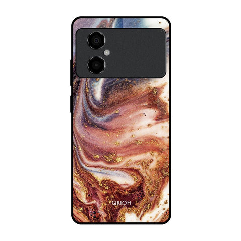 Exceptional Texture Glossy Case for Poco M4 5G
