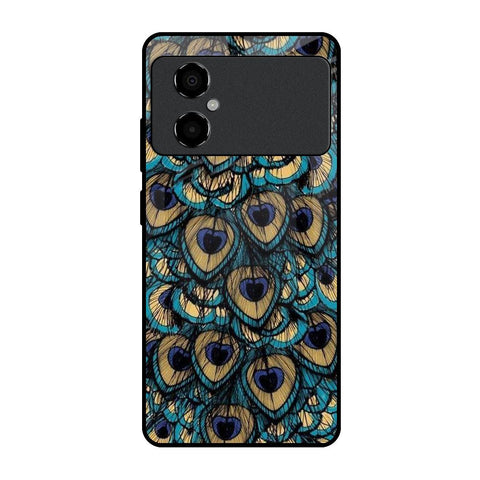 Peacock Feathers Glossy case for Poco M4 5G