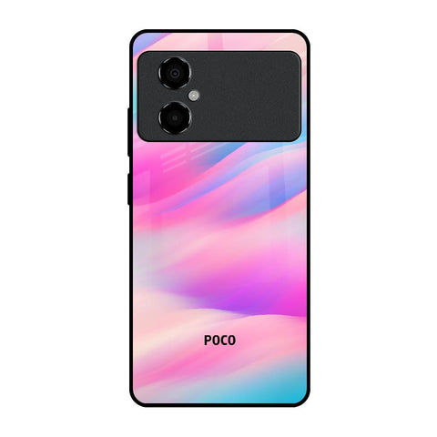 Colorful Waves Glossy case for Poco M4 5G