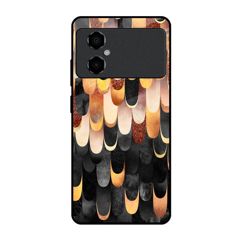 Bronze Abstract Glossy Case for Poco M4 5G