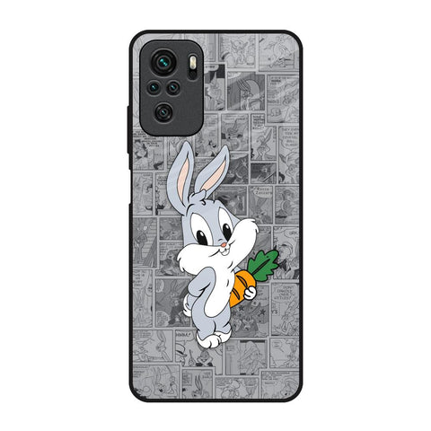 Cute Baby Bunny Glossy Case for Redmi Note 11 SE