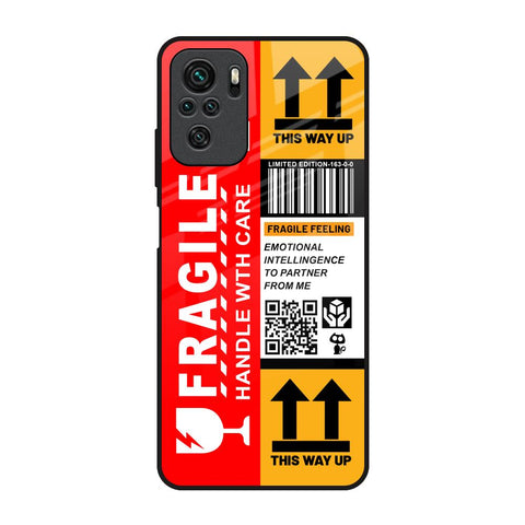 Handle With Care Glossy Case for Redmi Note 11 SE