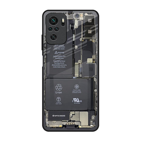 Skeleton Inside Glossy Case for Redmi Note 11 SE