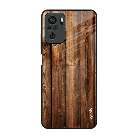 Timber Printed Glossy Case for Redmi Note 11 SE