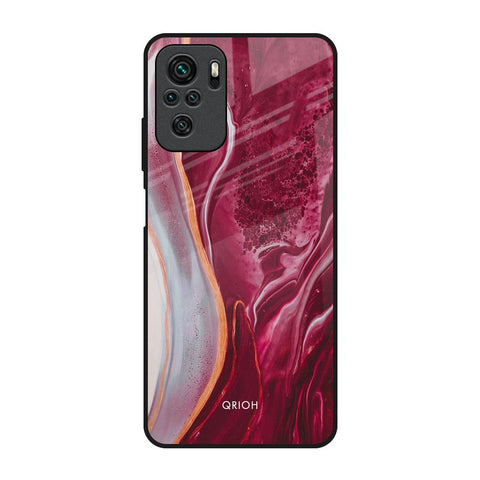 Crimson Ruby Glossy Case for Redmi Note 11 SE