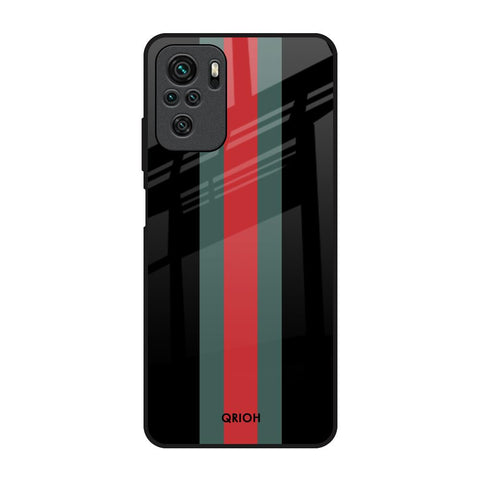 Vertical Stripes Glossy Case for Redmi Note 11 SE