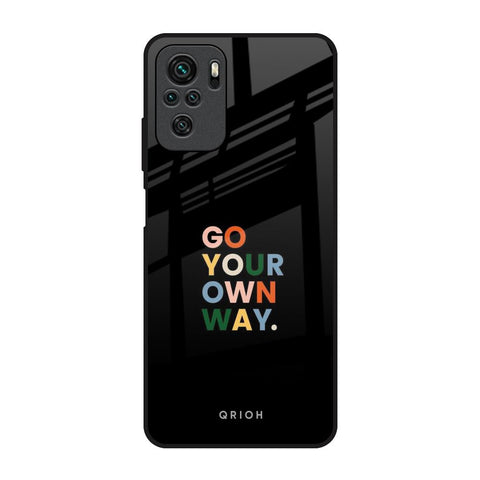 Go Your Own Way Glossy Case for Redmi Note 11 SE