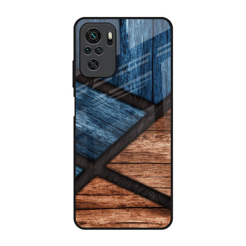 Wooden Tiles Glossy Case for Redmi Note 11 SE