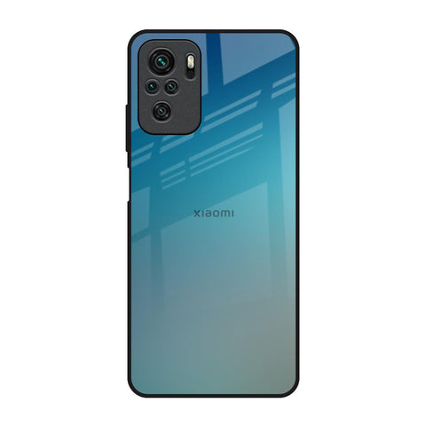 Sea Theme Gradient Glossy Case for Redmi Note 11 SE