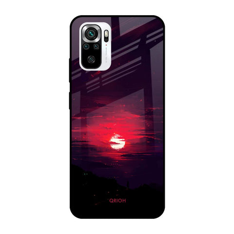 Morning Red Sky Glossy Case For Redmi Note 11 SE