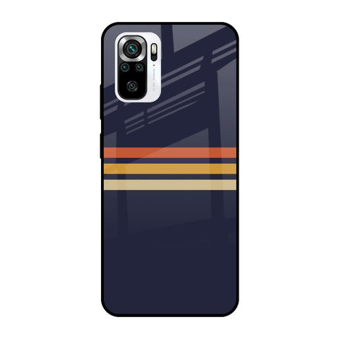 Tricolor Stripes Glossy Case For Redmi Note 11 SE
